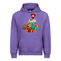 Tulip Football Frappe Coffee Urban Hoodie - FaDigitalArtStudio