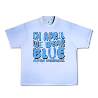 Grape Ice in april we wear blue autism awareness Urban Heavy Tee - MaliasSmallBusiness
