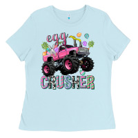 Baby Blue easter egg crusher neo Ladies Tee - Neo Western
