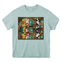 Arona western patterns brushstroke Heavy Core Tee - BarkalooDesign