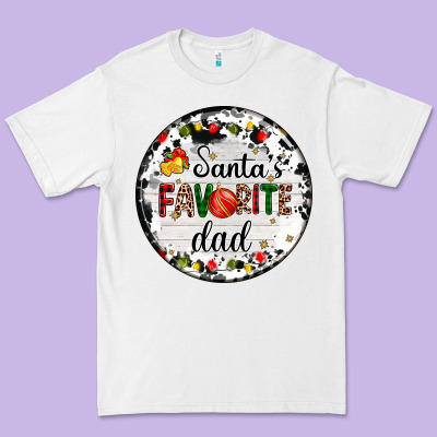 Christmas  Santas Favourite Premium Tee Designed By Adodesignshop