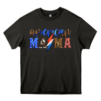 Asphalt american mama thunderbolt Heavy Core Tee - HRA Design Shop