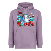 Lavender i'm snow cute Heavyweight Hoodie - texasbilliewilder