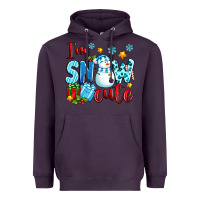 Plum i'm snow cute Heavyweight Hoodie - texasbilliewilder