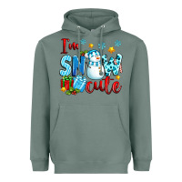 Sage i'm snow cute Heavyweight Hoodie - texasbilliewilder