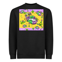 Black mardi gras lips Heavyweight Sweatshirt - MaliasSmallBusiness
