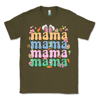 Army Green easter mama Classic Tee - MaliasSmallBusiness