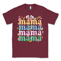 Burgundy easter mama Classic Tee - MaliasSmallBusiness