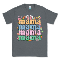 Charcoal Heather easter mama Classic Tee - MaliasSmallBusiness