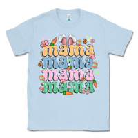 Dusty Blue easter mama Classic Tee - MaliasSmallBusiness
