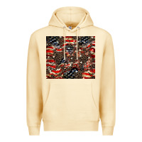 Pina Colada American flag leopard tumbler Premium Hoodie - HowdyJamesFarm