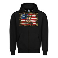 Black proud veteran veterans day Zipper Hoodie - Jasminsmagicworld