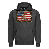Charcoal Heather proud veteran veterans day Zipper Hoodie - Jasminsmagicworld
