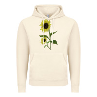 Vintage Artic Buttercream Sunflower Vintage Hoodie - LillyAllenDesigns