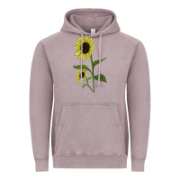 Vintage Zinc Buttercream Sunflower Vintage Hoodie - LillyAllenDesigns