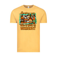 Vintage Mustard Chasing You Like a Shot of Whiskey Vintage Tee - Jasminsmagicworld