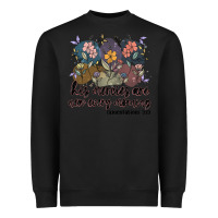 Black his mercies are new every morning Heavyweight Sweatshirt - MaliasSmallBusiness