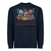 Navy his mercies are new every morning Heavyweight Sweatshirt - MaliasSmallBusiness
