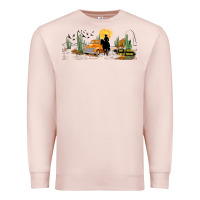 Pale Pink western i got a heart like a truck Premium Sweatshirt - TumblerDesignByShophia