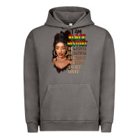 Pigment Tornado I am black history black girl Urban Hoodie - FaDigitalArtStudio