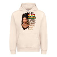 Sandshell I am black history black girl Urban Hoodie - FaDigitalArtStudio
