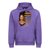 Tulip I am black history black girl Urban Hoodie - FaDigitalArtStudio