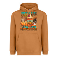 Meerkat Just a girl who loves pumpkin spice Heavyweight Hoodie - NancyCooperArtShop