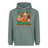 Sage Just a girl who loves pumpkin spice Heavyweight Hoodie - NancyCooperArtShop
