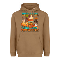 Toasted Coconut Just a girl who loves pumpkin spice Heavyweight Hoodie - NancyCooperArtShop