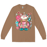 Toasted Coconut dentist gnome Long Sleeve Tee - NancyCooperArtShop