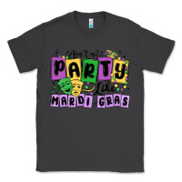 Smoke aint no party like mardi gras Classic Tee - MaliasSmallBusiness