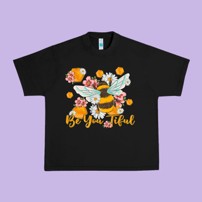 Be You Tiful Urban Heavy Tee Designed By Maliassmallbusiness