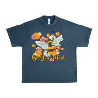 Midnight Navy be you tiful Urban Heavy Tee - MaliasSmallBusiness