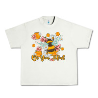 Pistachio be you tiful Urban Heavy Tee - MaliasSmallBusiness