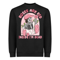 Black roses are red inside i'm dead Heavyweight Sweatshirt - MaliasSmallBusiness