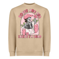 Mushroom roses are red inside i'm dead Heavyweight Sweatshirt - MaliasSmallBusiness