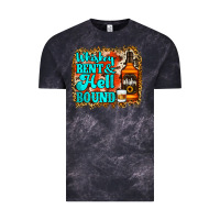 Cloud Black Whiskey Bent and Hell Bound Vintage Tee - Jasminsmagicworld