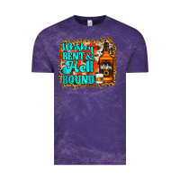 Cloud Purple Whiskey Bent and Hell Bound Vintage Tee - Jasminsmagicworld