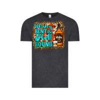Vintage Black Whiskey Bent and Hell Bound Vintage Tee - Jasminsmagicworld