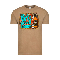 Whiskey Bent And Hell Bound Vintage Tee | Teevron