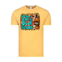 Vintage Mustard Whiskey Bent and Hell Bound Vintage Tee - Jasminsmagicworld