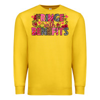 Lemon Fringe with benefits Valentine's Day Premium Sweatshirt - HowdyJamesFarm