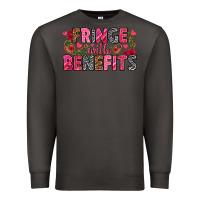 Smoke Fringe with benefits Valentine's Day Premium Sweatshirt - HowdyJamesFarm