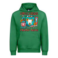 Emerald Coffee Scrubs And Prophy Paste Dentist Coffee Urban Hoodie - FaDigitalArtStudio