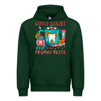 Forest Green Coffee Scrubs And Prophy Paste Dentist Coffee Urban Hoodie - FaDigitalArtStudio