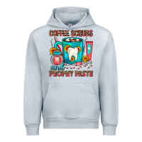 Heather Grey Coffee Scrubs And Prophy Paste Dentist Coffee Urban Hoodie - FaDigitalArtStudio