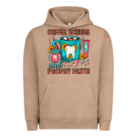 Pigment Burro Coffee Scrubs And Prophy Paste Dentist Coffee Urban Hoodie - FaDigitalArtStudio