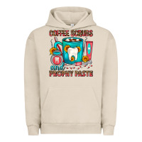 Pigment French Oak Coffee Scrubs And Prophy Paste Dentist Coffee Urban Hoodie - FaDigitalArtStudio