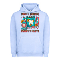 Pigment Grape Ice Coffee Scrubs And Prophy Paste Dentist Coffee Urban Hoodie - FaDigitalArtStudio