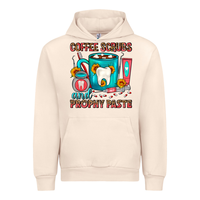 Coffee Scrubs And Prophy Paste Dentist Coffee Urban Hoodie by FaDigitalArtStudio | Teevron